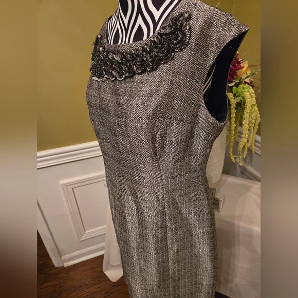 Evans Picone Sleeveless Sheath Dress 10 - Picture 6 of 7